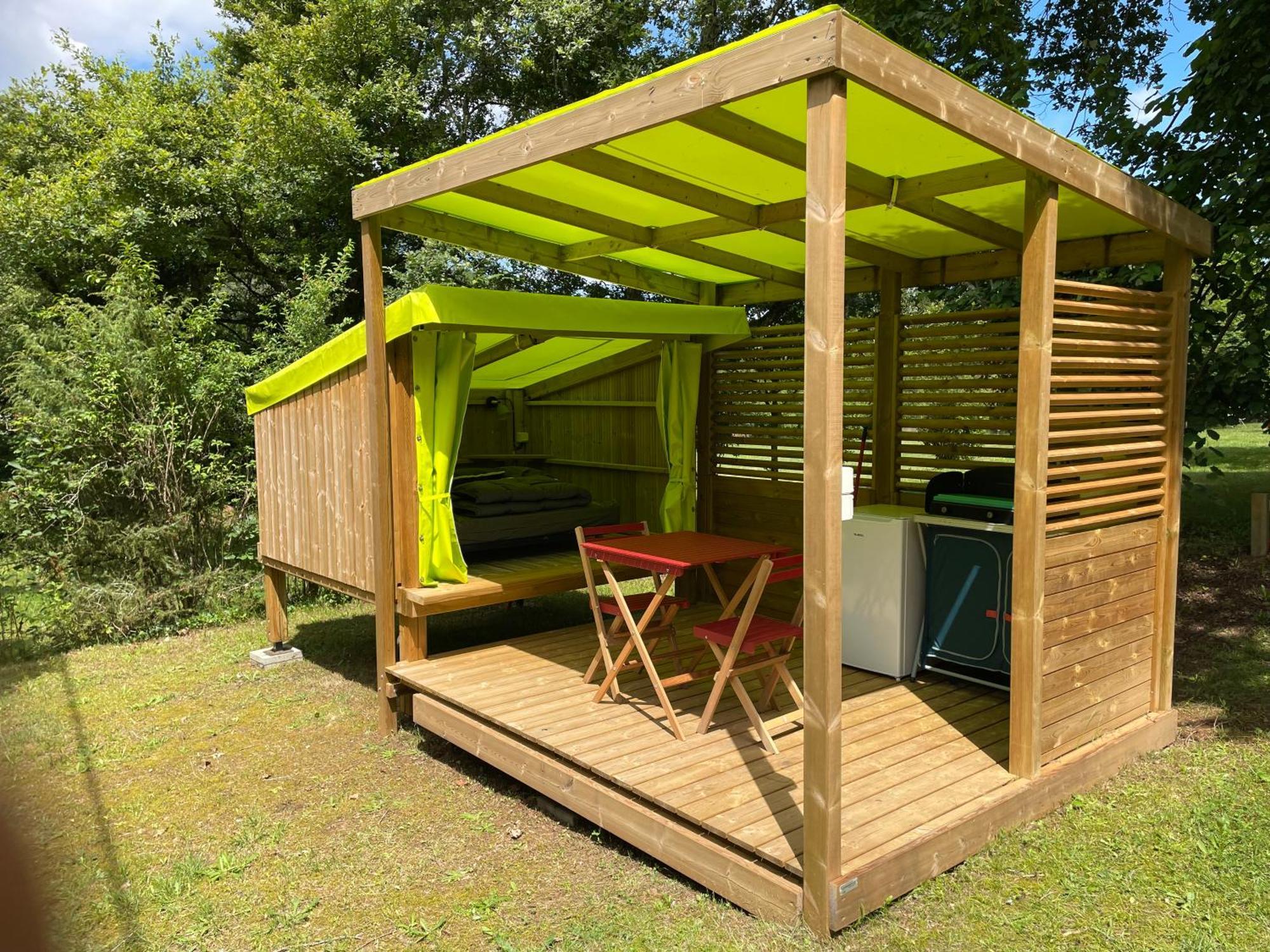 Camping Le Convivial Foncène Exteriör bild