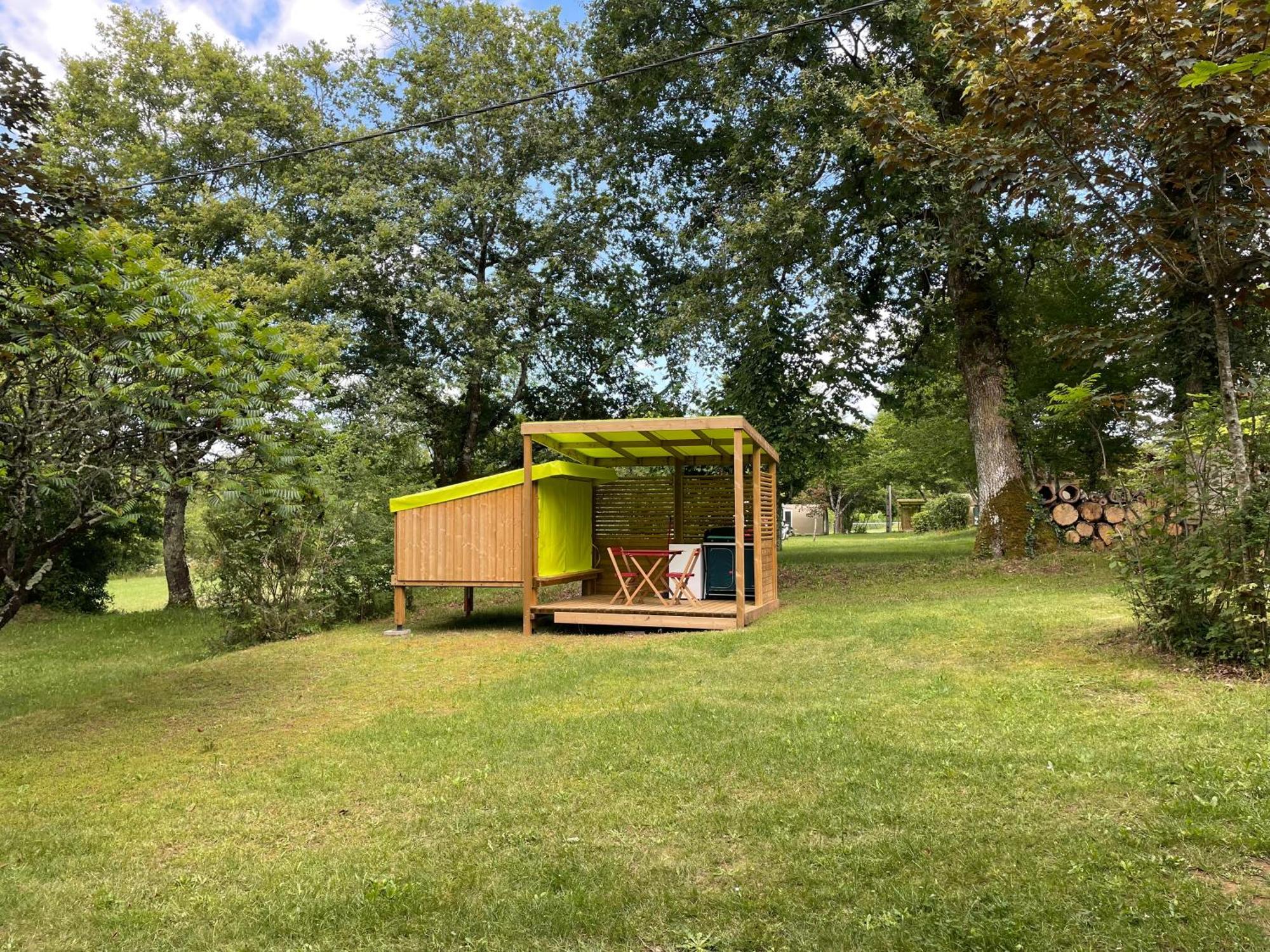 Camping Le Convivial Foncène Exteriör bild